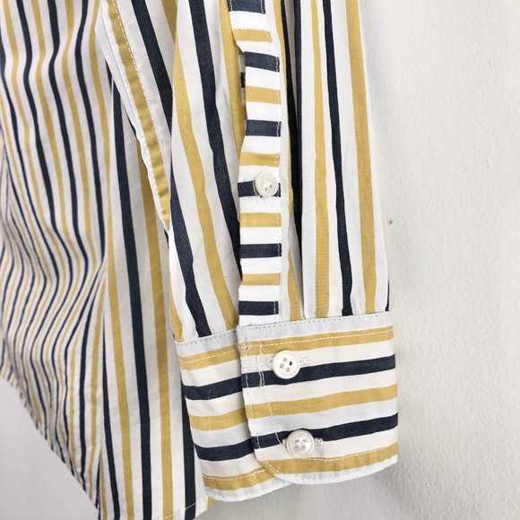 NWT J.Crew Stripe Button Up Classic Fit Boy Shirt - Picture 10 of 16